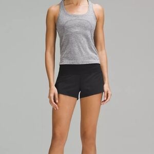 Black Lululemon Speed Up Shorts